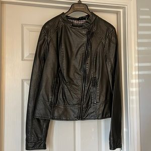 Wilson’s leather - Black Rivet Moto Jacket